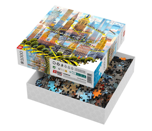 Merch Imagination Puzzle: Tytus Brzozowski Nowy Jork / New York 10 - 1275301 - zdjęcie 4